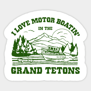 Grand Tetons Sticker